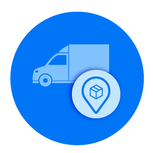 Vehicle Location Tracking icon - Europe Express