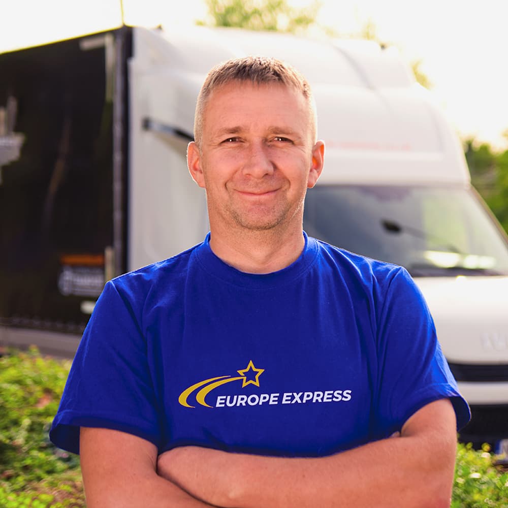 A member of our Europe Express team