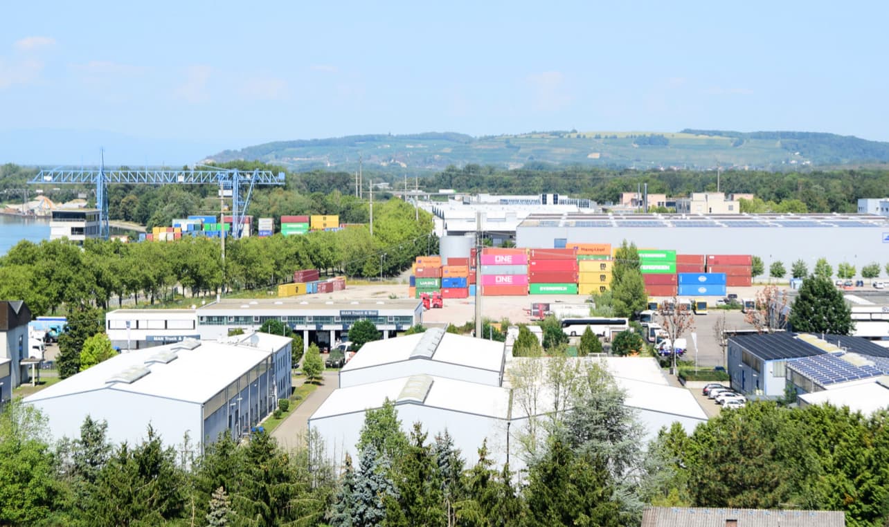 Container port Weil am Rhein - Basel