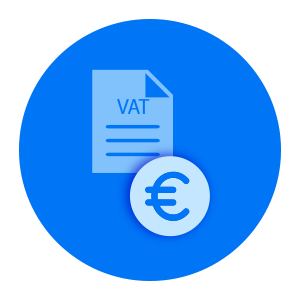 Icon of Fast VAT Invoices with Correct Rates - Europe Express