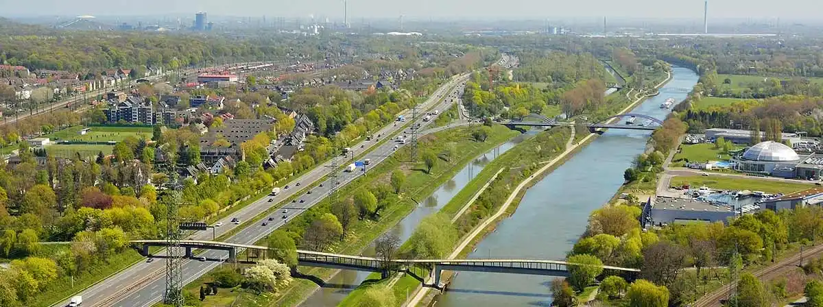 Rhine-Herne Canal, Germany - From Part load UK to germany content